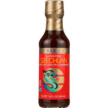 Load image into Gallery viewer, SAN J: Sauce Szechuan Hot and Spicy Gluten Free, 10 oz