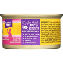 Load image into Gallery viewer, WELLNESS: Adult Chicken and Lobster Canned Cat Food, 3 oz