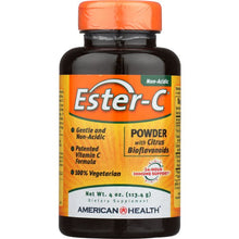 Load image into Gallery viewer, AMERICAN HEALTH: Ester C Powder Vegetarian Citrus Bioflavonoids, 4 oz