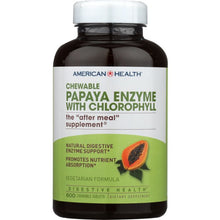 Load image into Gallery viewer, AMERICAN HEALTH: Papaya Enzyme with Chlorophyll Chewable, 600 Tablets
