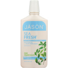 Load image into Gallery viewer, JASON: Sea Fresh Mouthwash Sea Spearmint, 16 oz