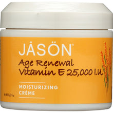 Load image into Gallery viewer, JASON: Age Renewal Vitamin E Moisturizing Creme 25,000 IU, 4 oz