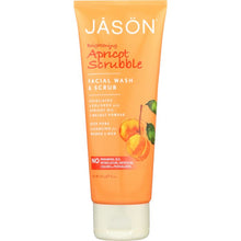 Load image into Gallery viewer, JASON: Brightening Apricot Scrubble Facial Wash & Scrub, 4 oz