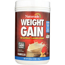 Load image into Gallery viewer, NATURADE: Weight Gain Vanilla, 40.6 oz