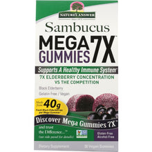 Load image into Gallery viewer, NATURES ANSWER: Sambucus Mega Gummies, 30 ea