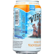 Load image into Gallery viewer, VIRGILS: Zero Sugar Soda Vanilla Cream 6-12 fl oz, 72 fl oz