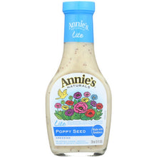 Load image into Gallery viewer, ANNIES HOMEGROWN: Lite Poppy Seed Dressing, 8 oz