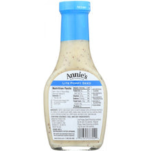 Load image into Gallery viewer, ANNIES HOMEGROWN: Lite Poppy Seed Dressing, 8 oz