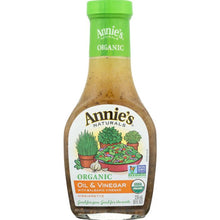 Load image into Gallery viewer, ANNIES HOMEGROWN: Organic Oil and Vinegar Vinaigrette Dressing, 8 oz