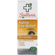 Load image into Gallery viewer, SIMILASAN: Eye Drop Aging Eye Relief, 0.33 oz