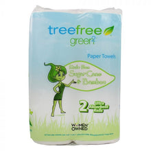 Load image into Gallery viewer, GREEN2: Tree Free Paper Towels 65 2ply Sheets, 2 pc