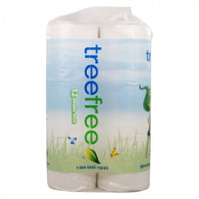 Load image into Gallery viewer, GREEN2: Tree Free Sugar Cane & Bamboo Bath Tissue 2 Ply 300 Sheets, 12 pc