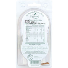 Load image into Gallery viewer, MY GOURMET TUNA: Celery and Relish with Crackers Snack Pack, 3.50 oz