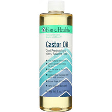 Load image into Gallery viewer, HOME HEALTH: Castor Oil Cold Pressed and Cold Processed, 16 Oz