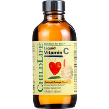 Load image into Gallery viewer, CHILDLIFE ESSENTIALS: Liquid Vitamin C Orange Flavor, 4 oz