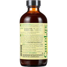Load image into Gallery viewer, CHILDLIFE ESSENTIALS: Multi Vitamin and Mineral Natural Orange Mango Flavor, 8 oz