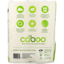 Load image into Gallery viewer, CABOO: 2-Ply Paper Towels 115 Sheets, 2 Rolls