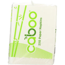 Load image into Gallery viewer, CABOO: 1-Ply Table Napkins 250 Sheets, 1 Pack