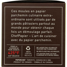 Load image into Gallery viewer, PAPERCHEF: Culinary Parchment Extra Large Baking Cups, 30 Pc