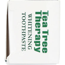 Load image into Gallery viewer, TEA TREE THERAPY: Natural Whitening Toothpaste with Tea Tree Oil, 3 oz