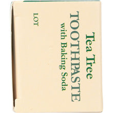 Load image into Gallery viewer, TEA TREE THERAPY: Toothpaste with Baking Soda, 5 oz