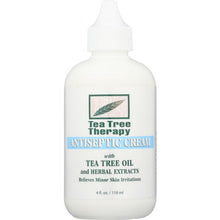Load image into Gallery viewer, TEA TREE THERAPY: Antiseptic Cream with Tea Tree Oil and Herbal Extracts, 4 oz