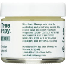 Load image into Gallery viewer, TEA TREE THERAPY: Eucalyptus Chest Rub, 2 oz