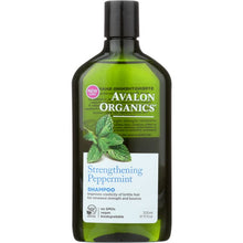 Load image into Gallery viewer, AVALON ORGANICS: Shampoo Strengthening Peppermint, 11 oz