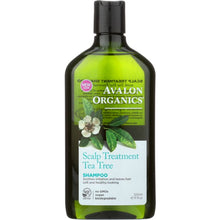 Load image into Gallery viewer, AVALON ORGANICS: Shampoo Scalp Treatment Tea Tree, 11 Oz