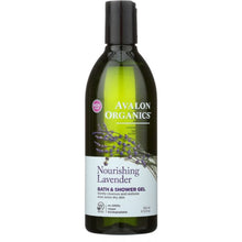 Load image into Gallery viewer, AVALON ORGANICS: Bath & Shower Gel Lavender, 12 oz