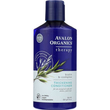 Load image into Gallery viewer, AVALON ORGANICS: Thickening Conditioner Biotin B-Complex Therapy, 14 oz
