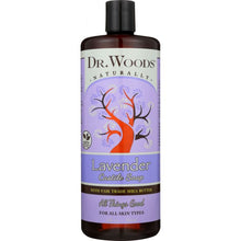 Load image into Gallery viewer, DR WOODS: Liquid Soap Lavender with Shea Butter, 32 oz