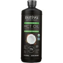 Load image into Gallery viewer, NUTIVA: Organic MCT Oil, 32 oz