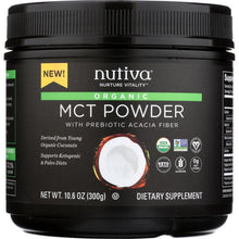 Load image into Gallery viewer, NUTIVA: MCT Powder, 10.6 oz