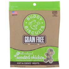 Load image into Gallery viewer, BUDDY BISCUITS: Treats Dog Soft Chewy Chicken, 5 oz