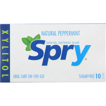 Load image into Gallery viewer, SPRY: Chewing Gum Peppermint, 10 Pieces