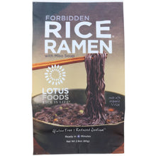 Load image into Gallery viewer, LOTUS FOODS: Rice Ramen with Miso Soup Forbidden, 2.8 oz