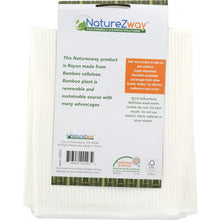 Load image into Gallery viewer, NATUREZWAY: Cloth Drying Bamboo, 2 pk, 1 ea