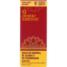 Load image into Gallery viewer, DESERT ESSENCE: Moringa Jojoba and Rose Hip Oil, 2 oz