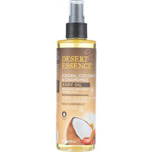 Load image into Gallery viewer, DESERT ESSENCE: Jojoba, Coconut, and Chamomile Body Oil, 8.28 oz