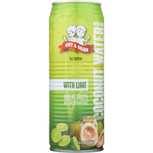 Load image into Gallery viewer, AMY AND BRIAN: Coconut Juice with Lime,17.5 oz