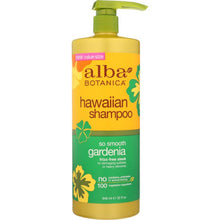 Load image into Gallery viewer, ALBA BOTANICA: Shampoo Smooth Gardenia, 32 oz