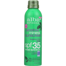 Load image into Gallery viewer, ALBA BOTANICA: Sensitive Mineral Sunscreen SPF 33, 6 oz