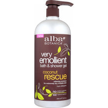 Load image into Gallery viewer, ALBA BOTANICA: Shower Gel Coconut Rescue, 32 oz