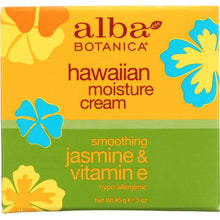Load image into Gallery viewer, ALBA BOTANICA: Hawaiian Moisture Cream Jasmine & Vitamin E, 3 oz