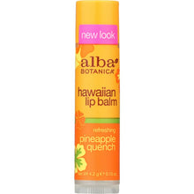 Load image into Gallery viewer, ALBA BOTANICA: Pineapple Quench Lip Balm, 0.15 oz