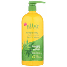 Load image into Gallery viewer, ALBA BOTANICA: Hempquiity Bath Soak & Body Wash, 32 oz