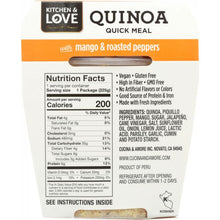 Load image into Gallery viewer, CUCINA & AMORE: Quinoa Meal Mango & Jalapeno, 7.9 oz