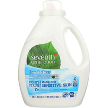 Load image into Gallery viewer, SEVENTH GENERATION: 2x Ultra Liquid Laundry Free & Clear, 100 oz