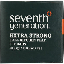 Load image into Gallery viewer, SEVENTH GENERATION: Tall Kitchen Bags 13 Gallon 2-Ply, 30 Bags